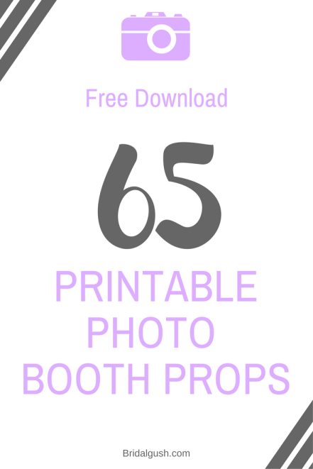 65 Free Printable Photo Booth Props